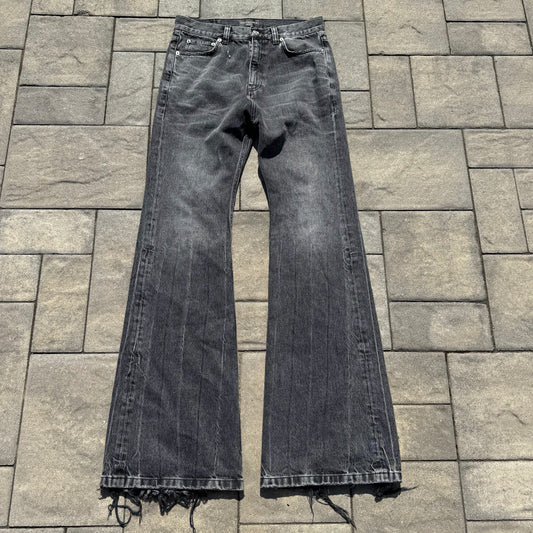 FW22 Balenciaga Lost Tape Flared Denim
