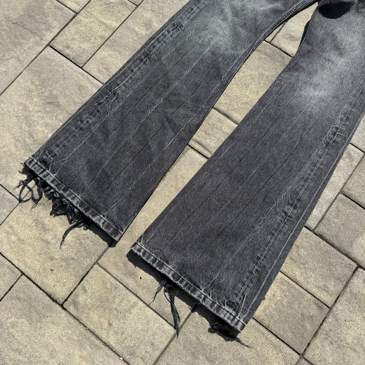 FW22 Balenciaga Lost Tape Flared Denim