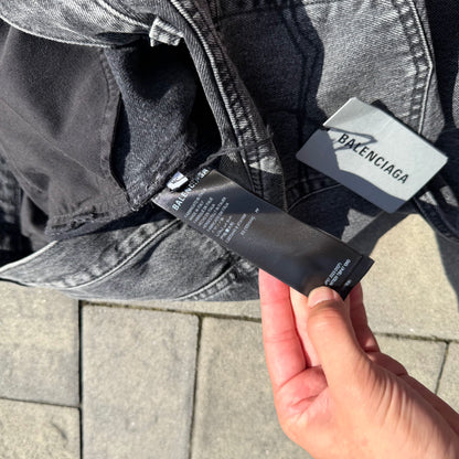 FW22 Balenciaga Lost Tape Flared Denim