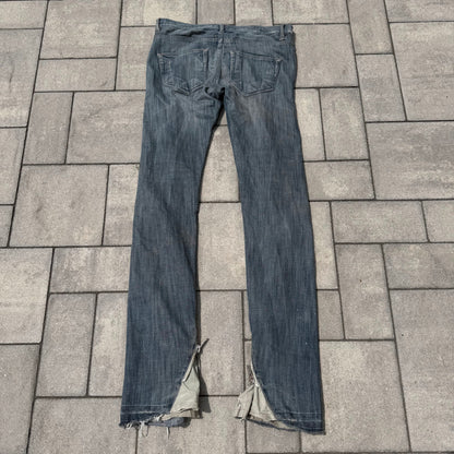 SS09 Rick Owens Eggwash Banana Cut Denim
