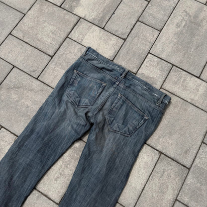 SS09 Rick Owens Eggwash Banana Cut Denim