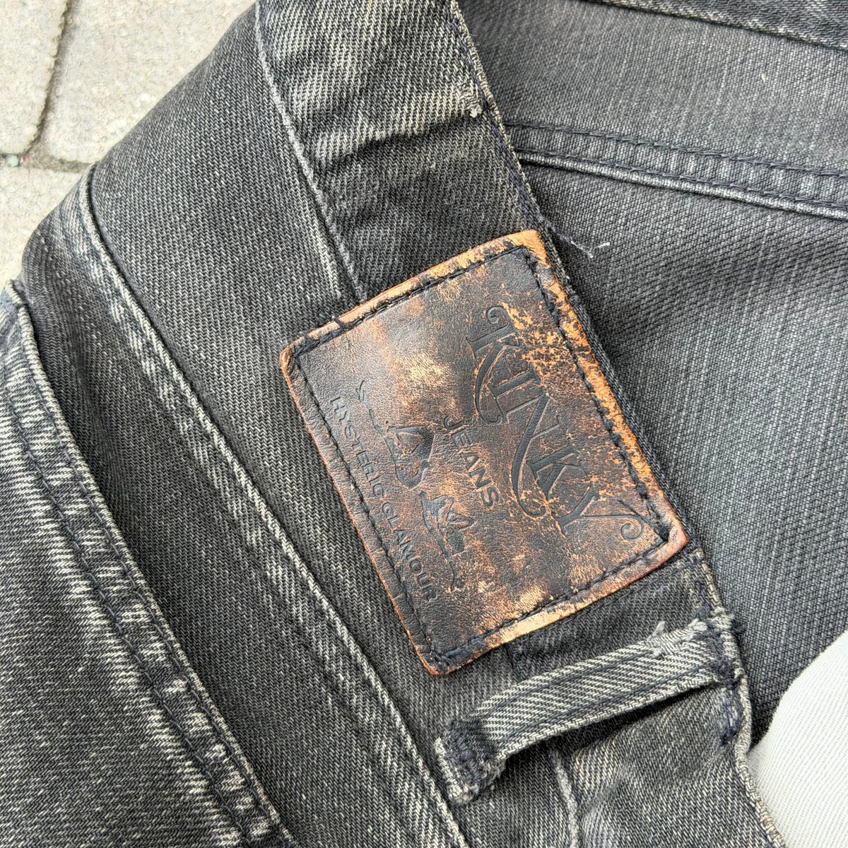 Hysteric Glamour Black Hagi Denim