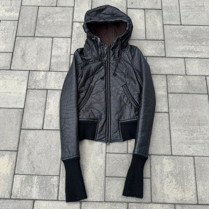 Le Grande Bleu Deer Leather Parka