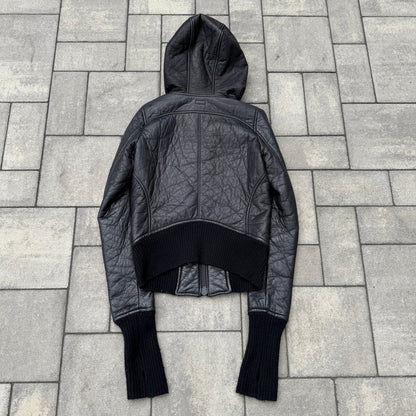 Le Grande Bleu Deer Leather Parka