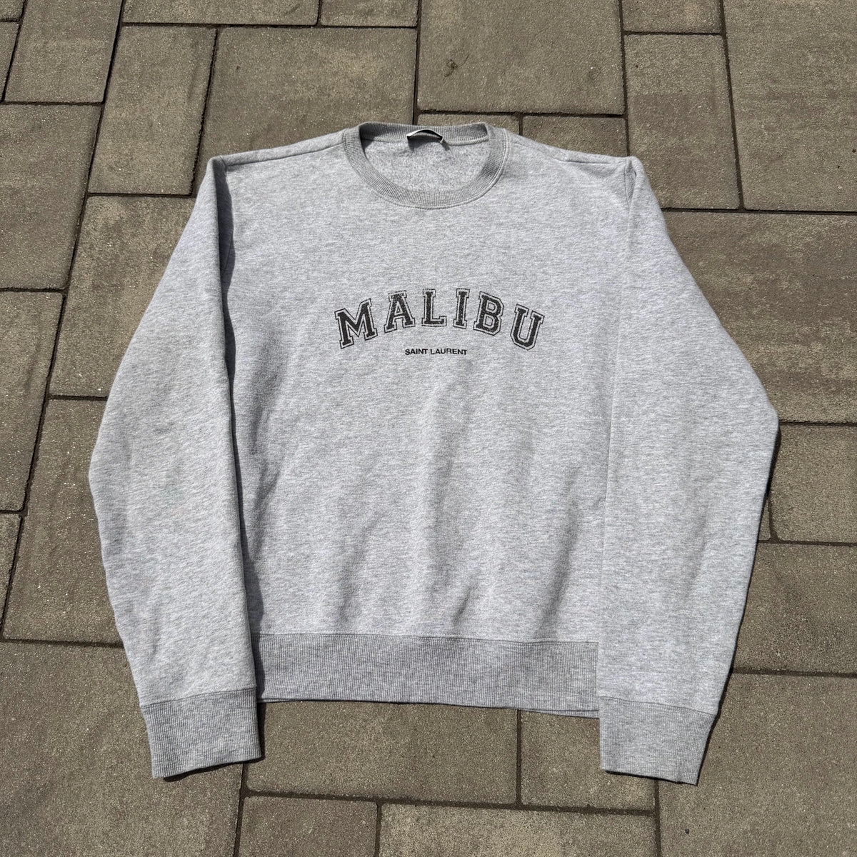 2018 Saint Laurent Paris Malibu Crewneck