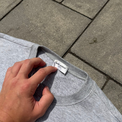 2018 Saint Laurent Paris Malibu Crewneck