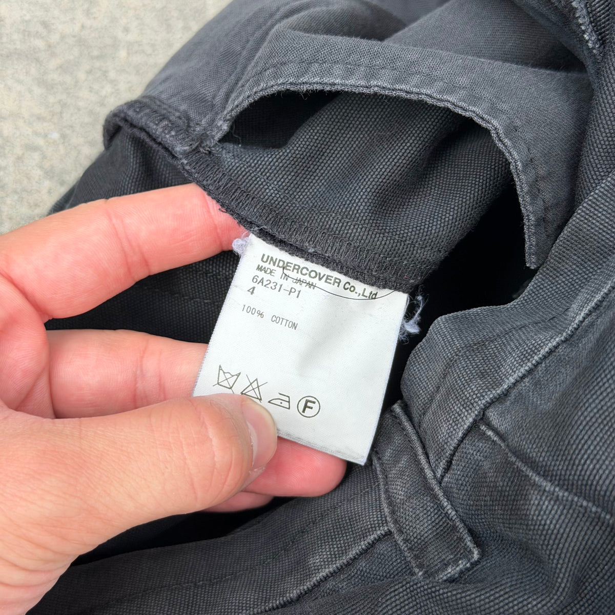 AW06 Undercover Crust Denim