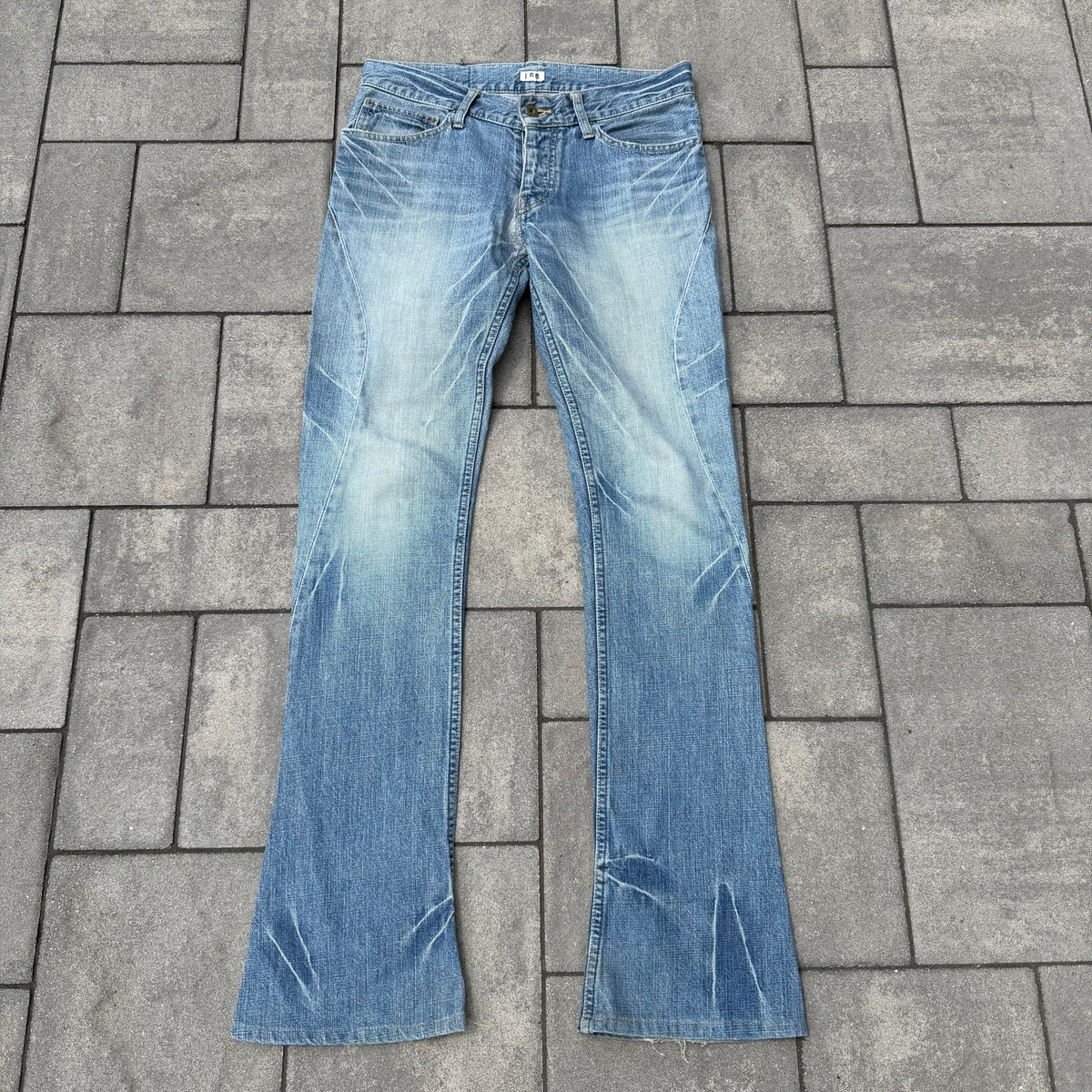 Le Grande Bleu Washed Blue Denim