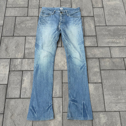Le Grande Bleu Washed Blue Denim