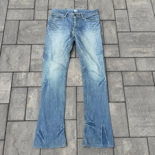 Le Grande Bleu Washed Blue Denim