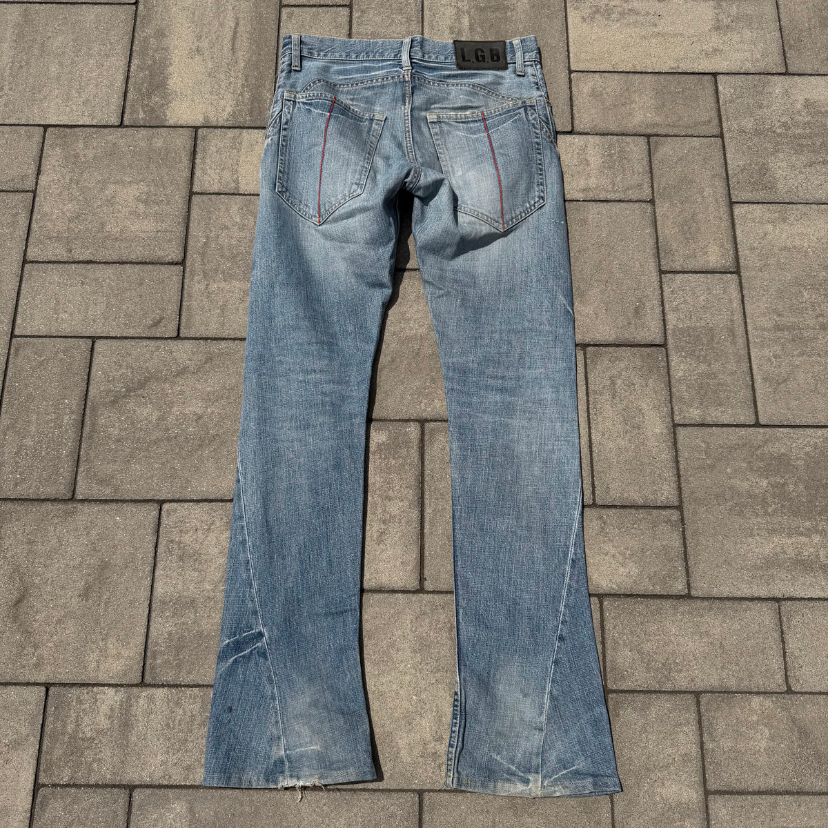 Le Grande Bleu Washed Blue Denim