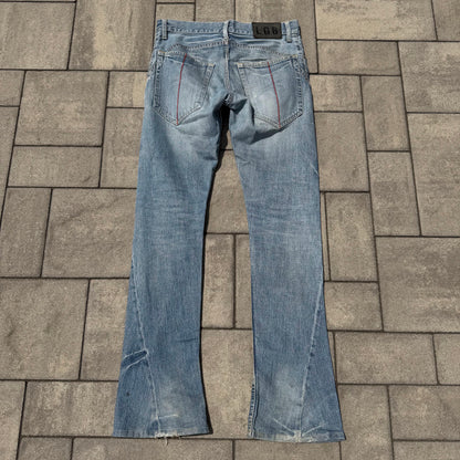 Le Grande Bleu Washed Blue Denim