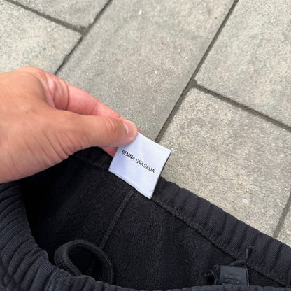 AW18 Vetements Black Spellout Sweatpants