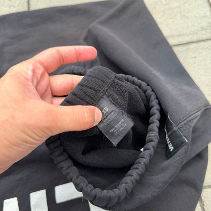 AW18 Vetements Black Spellout Sweatpants