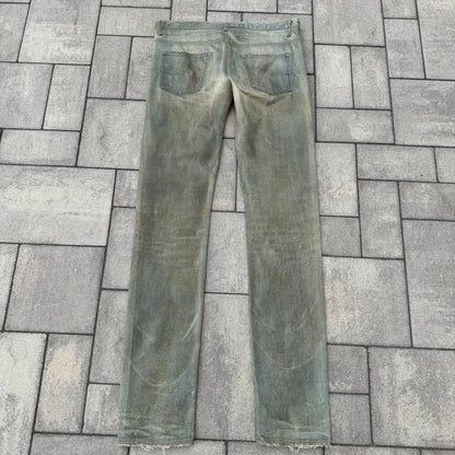SS04 Dior Homme Dirty Clair Clawmark Denim
