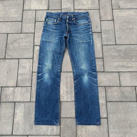 AW03 Dior Homme Whiskered Blue Denim