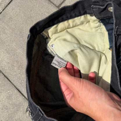 AW06 Dior Homme Bootcut Cummerbund Denim