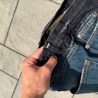 AW06 Dior Homme Bootcut Cummerbund Denim