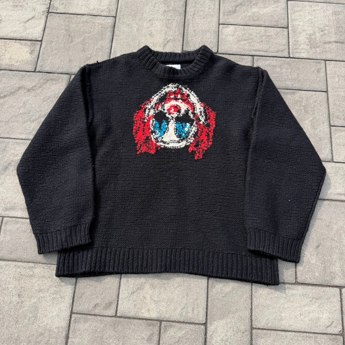 AW19 Doublet Inside Out Clown Knit