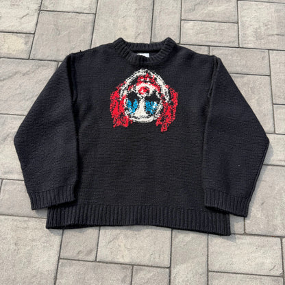 AW19 Doublet Inside Out Clown Knit