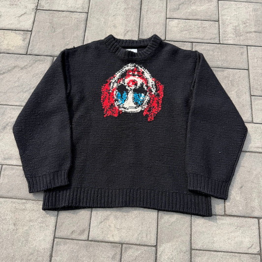 AW19 Doublet Inside Out Clown Knit