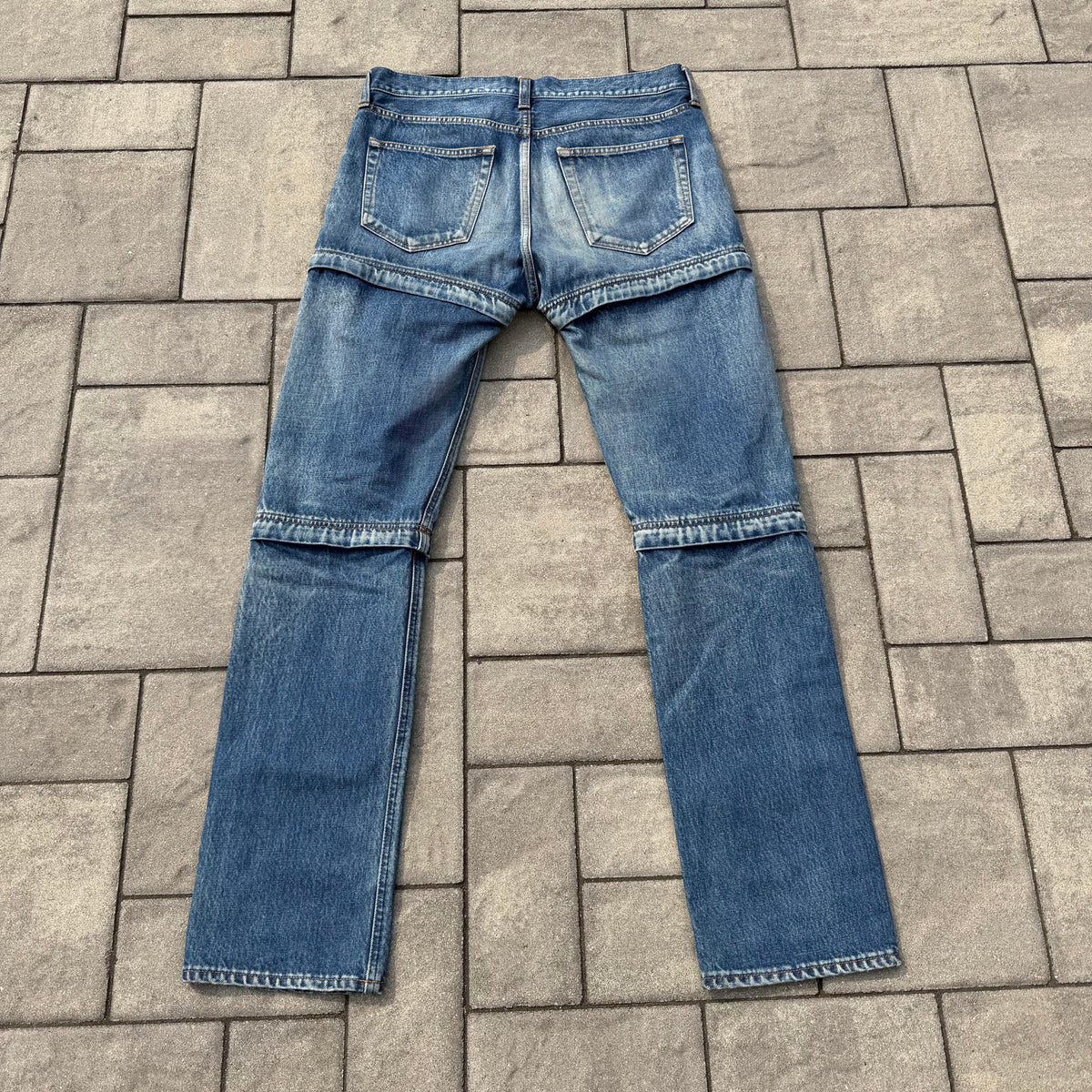 SS18 Balenciaga Blue Convertible Denim