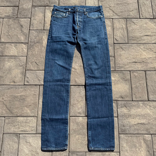 SS11 Dior Homme Blue Faded Denim 500