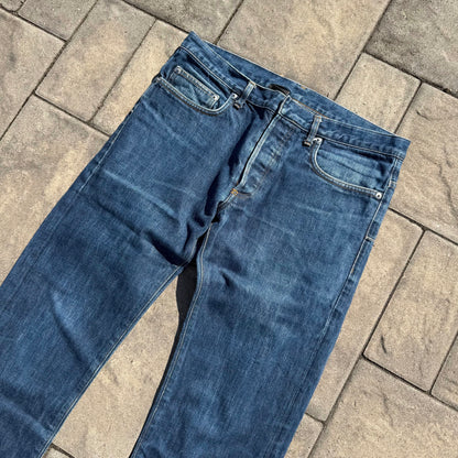 SS11 Dior Homme Blue Faded Denim 500