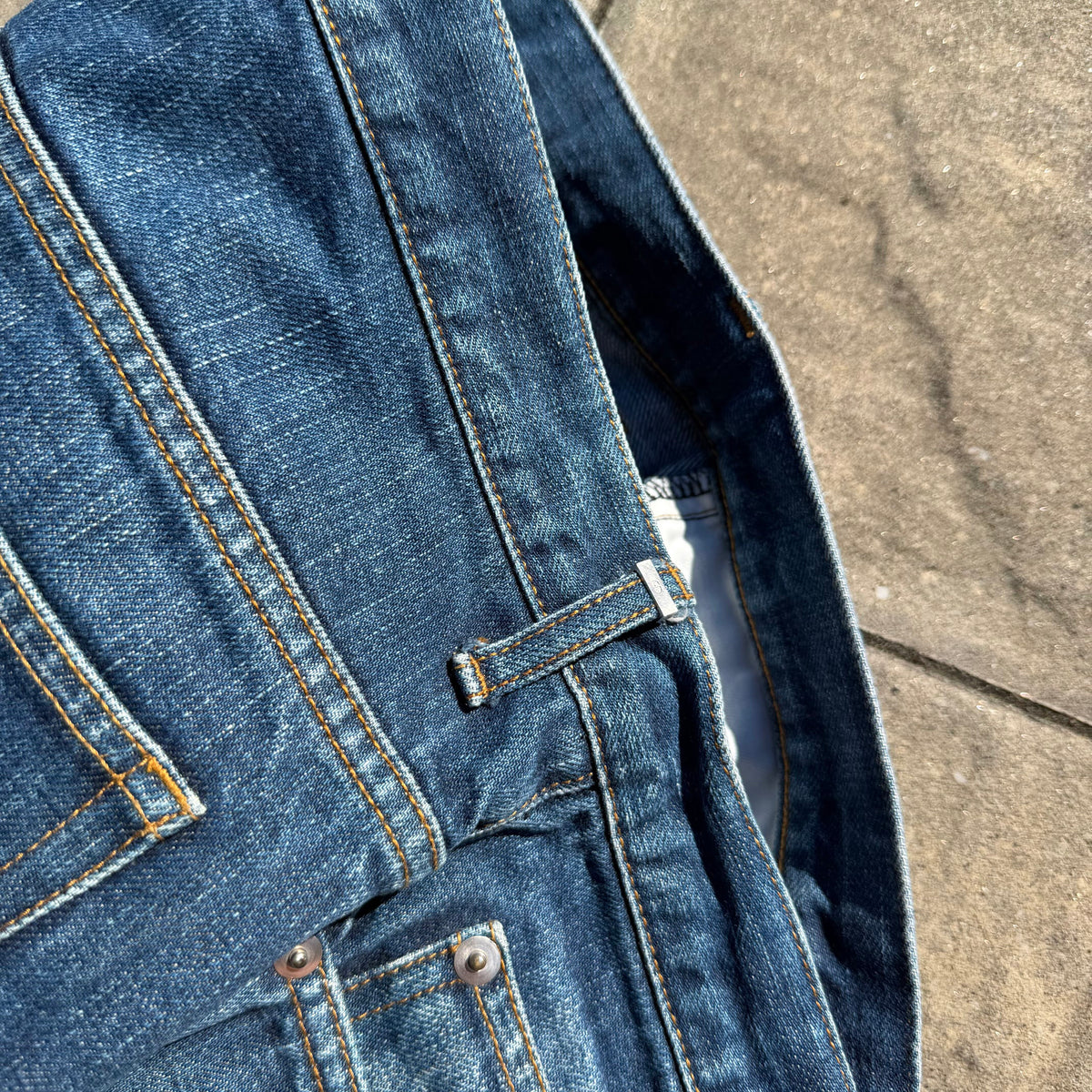 SS11 Dior Homme Blue Faded Denim 500