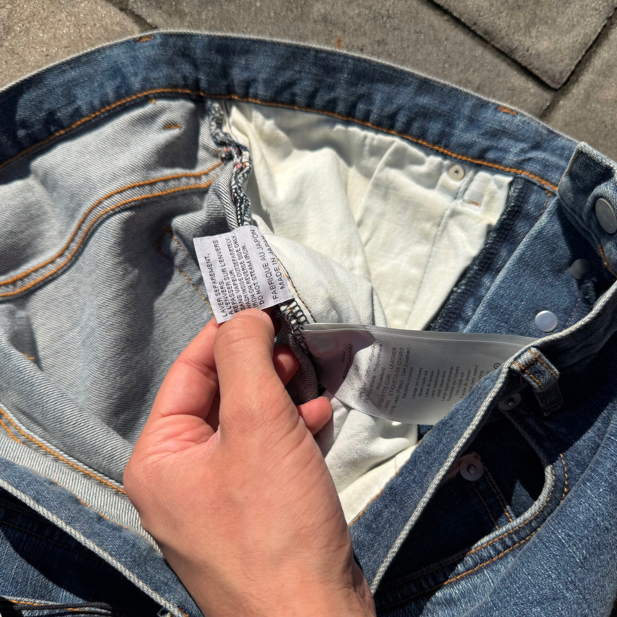 SS14 Dior Homme Japanese Denim