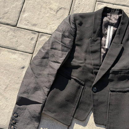 FW19 Rick Owens Cropped Blazer
