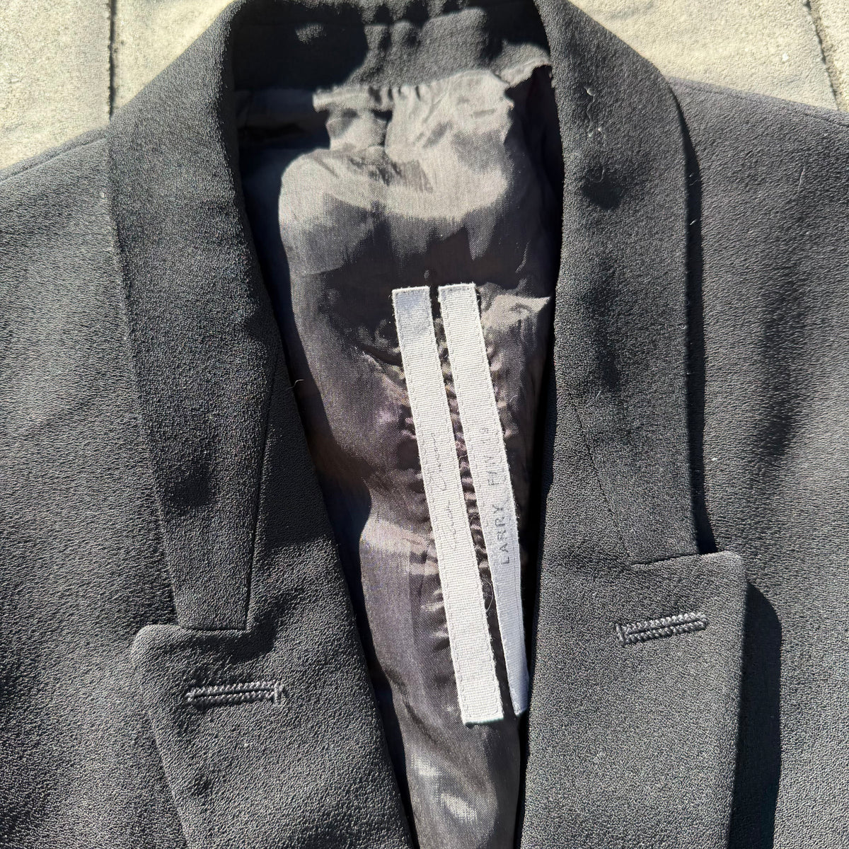 FW19 Rick Owens Cropped Blazer