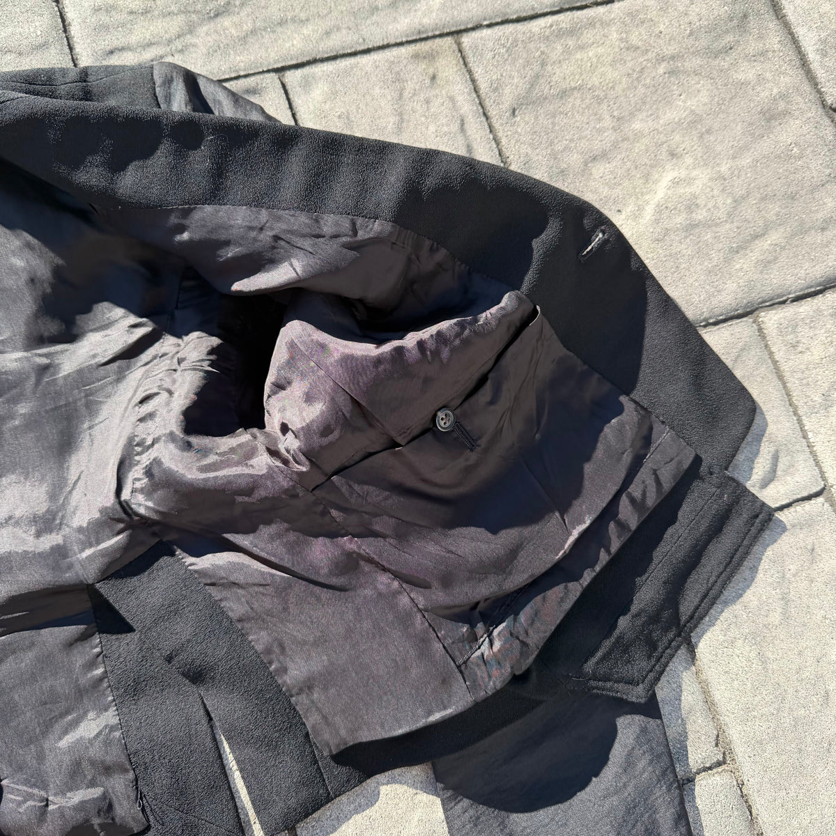 FW19 Rick Owens Cropped Blazer