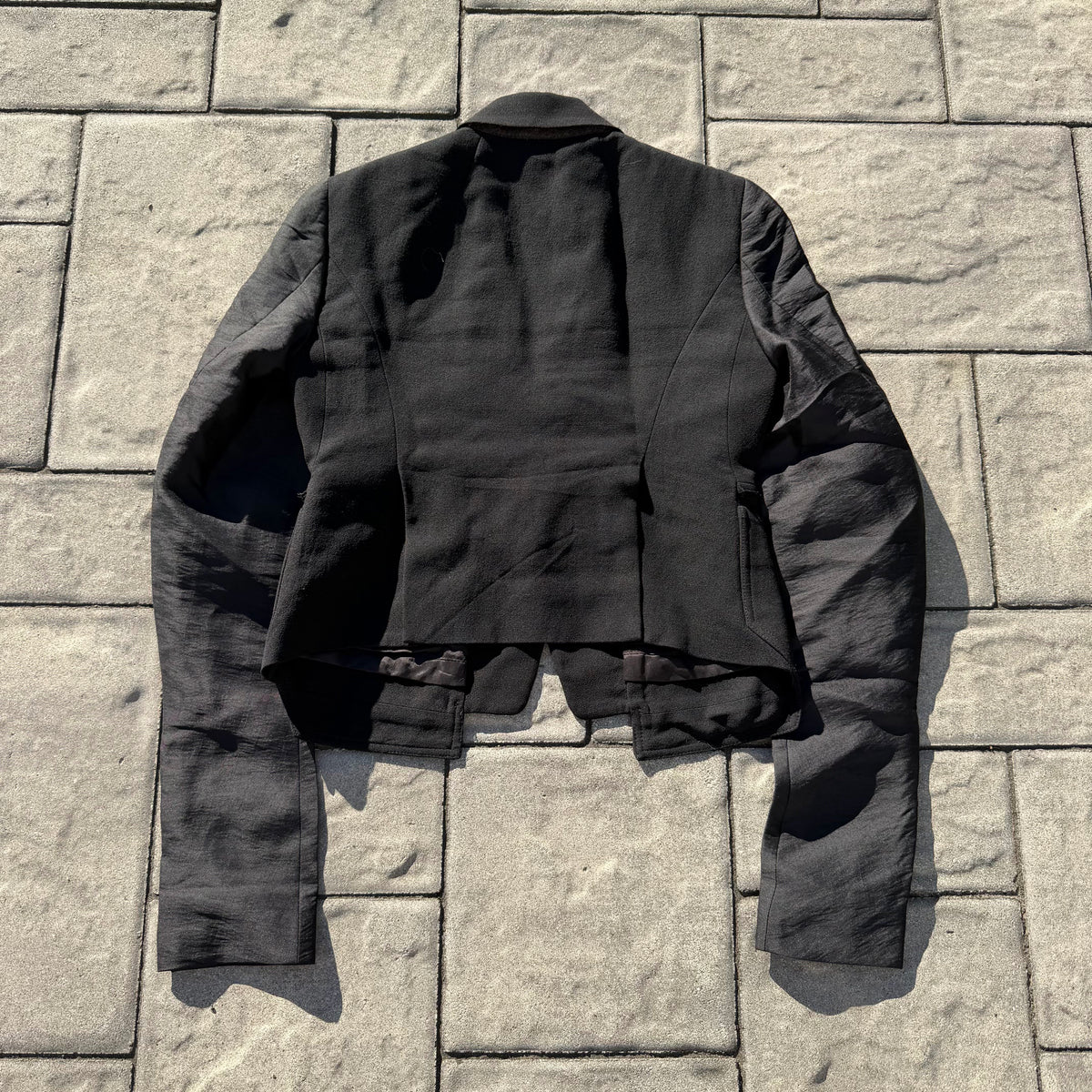 FW19 Rick Owens Cropped Blazer