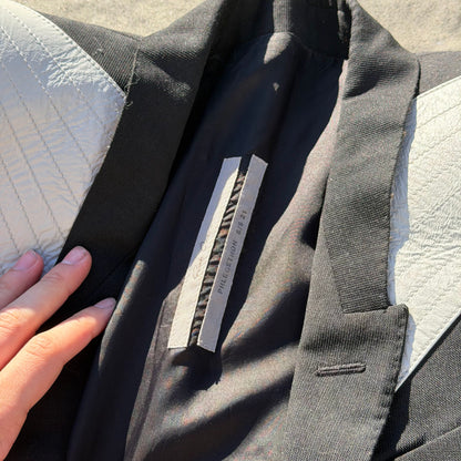 SS21 Rick Owens Padded Shoulder Blazer