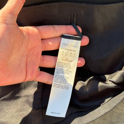 SS21 Rick Owens Padded Shoulder Blazer