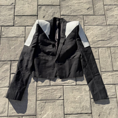 SS21 Rick Owens Padded Shoulder Blazer