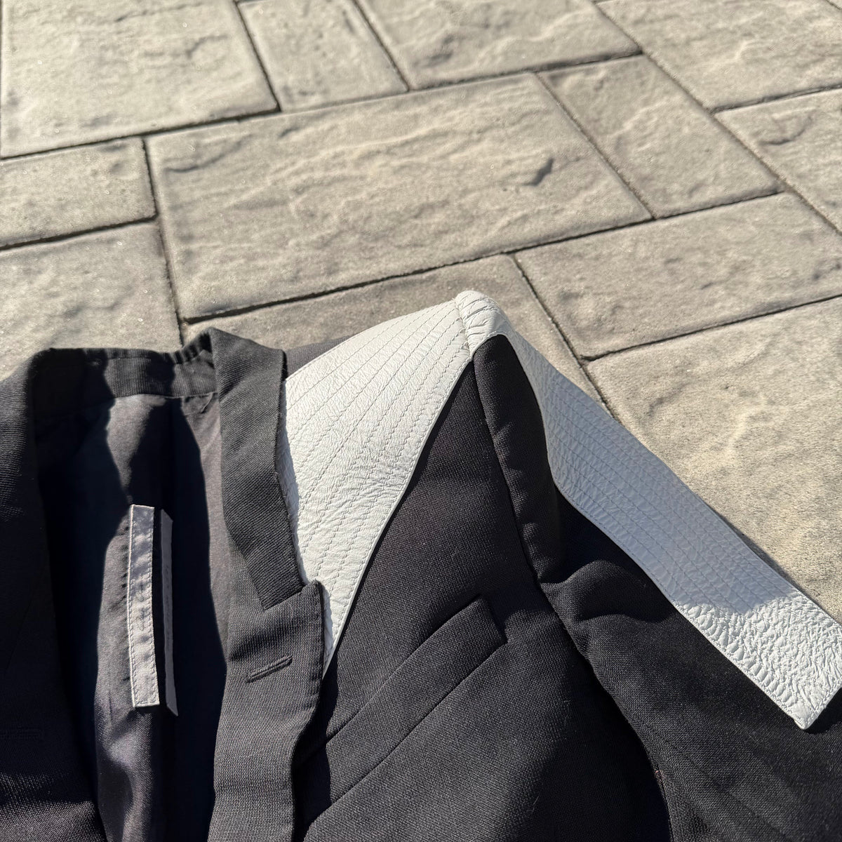 SS21 Rick Owens Padded Shoulder Blazer