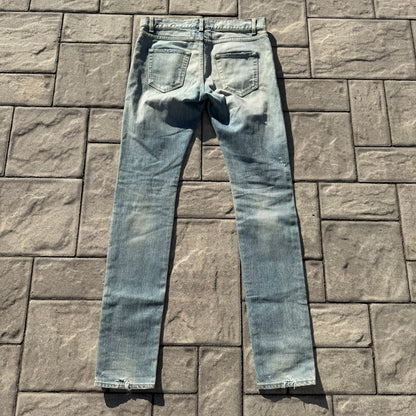 2016 Saint Laurent D02 Crash Denim