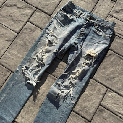 FW13 Saint Laurent Paris D02 Crash Denim