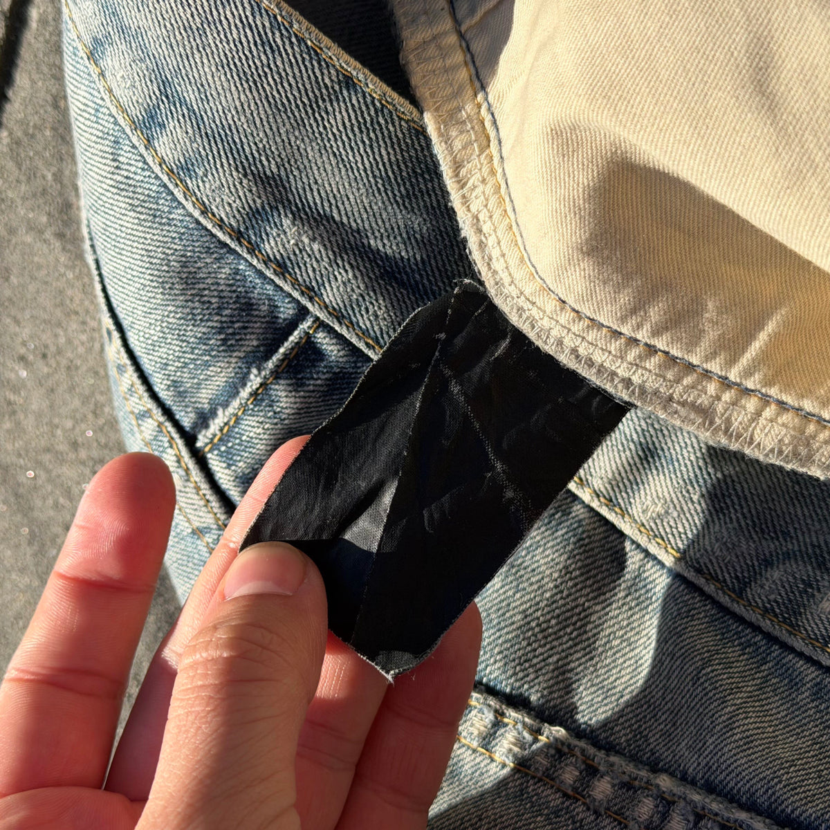 FW13 Saint Laurent Paris D02 Crash Denim