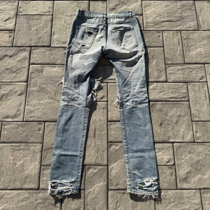 FW13 Saint Laurent Paris D02 Crash Denim