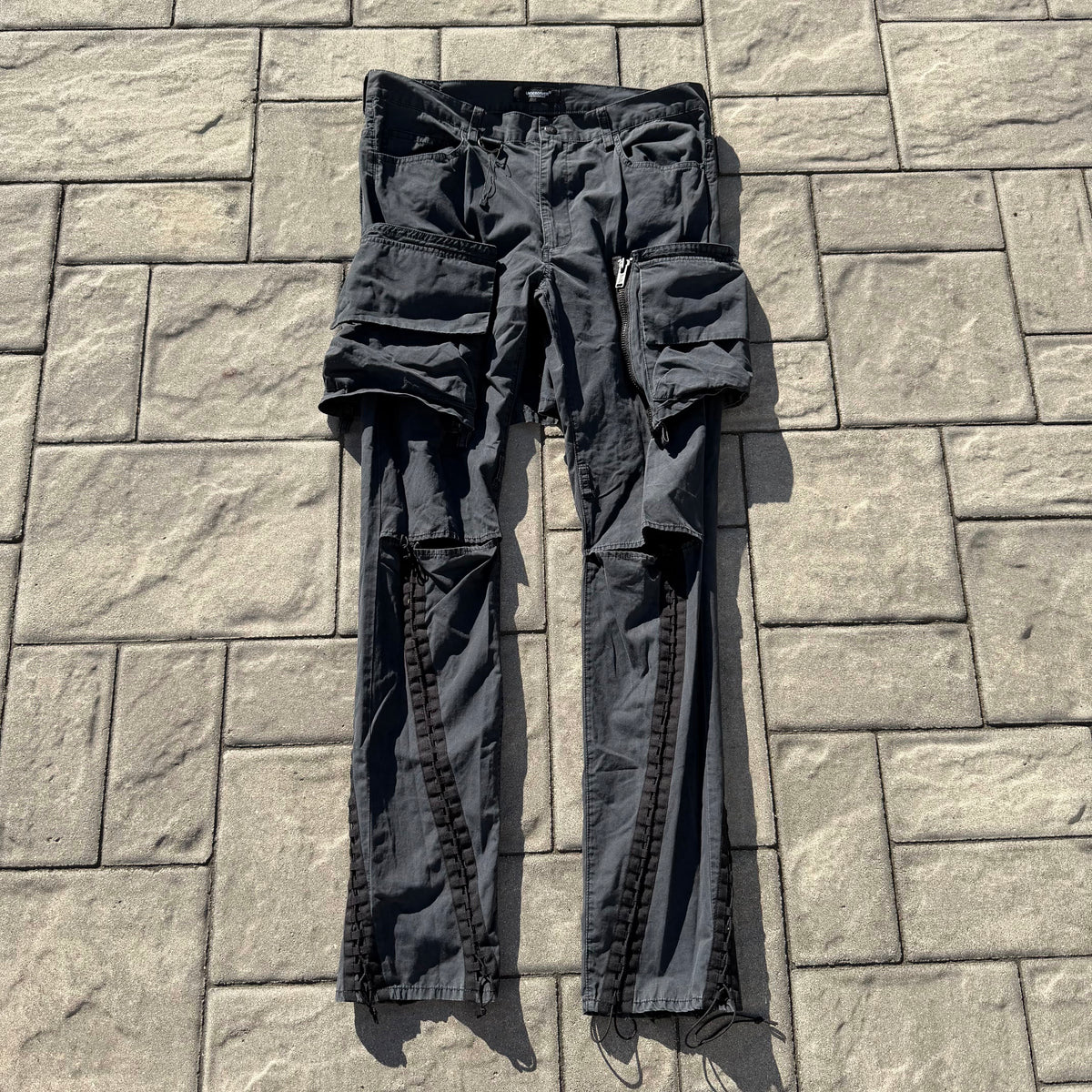 Undercover Skirted Spiral Seam Cargo Pants