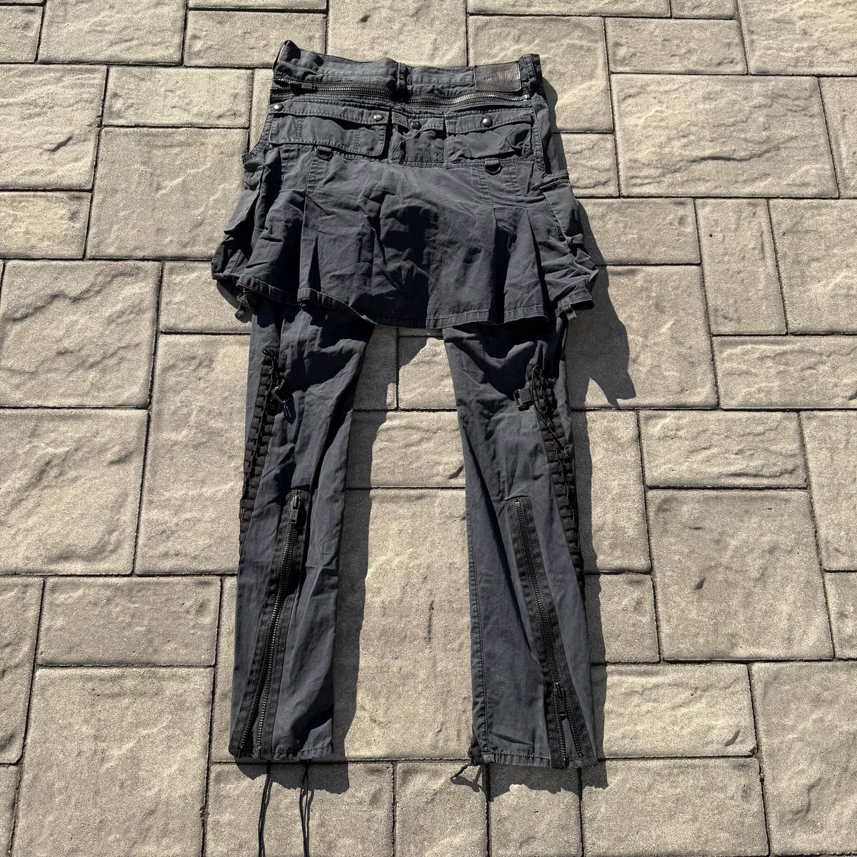 Undercover Skirted Spiral Seam Cargo Pants