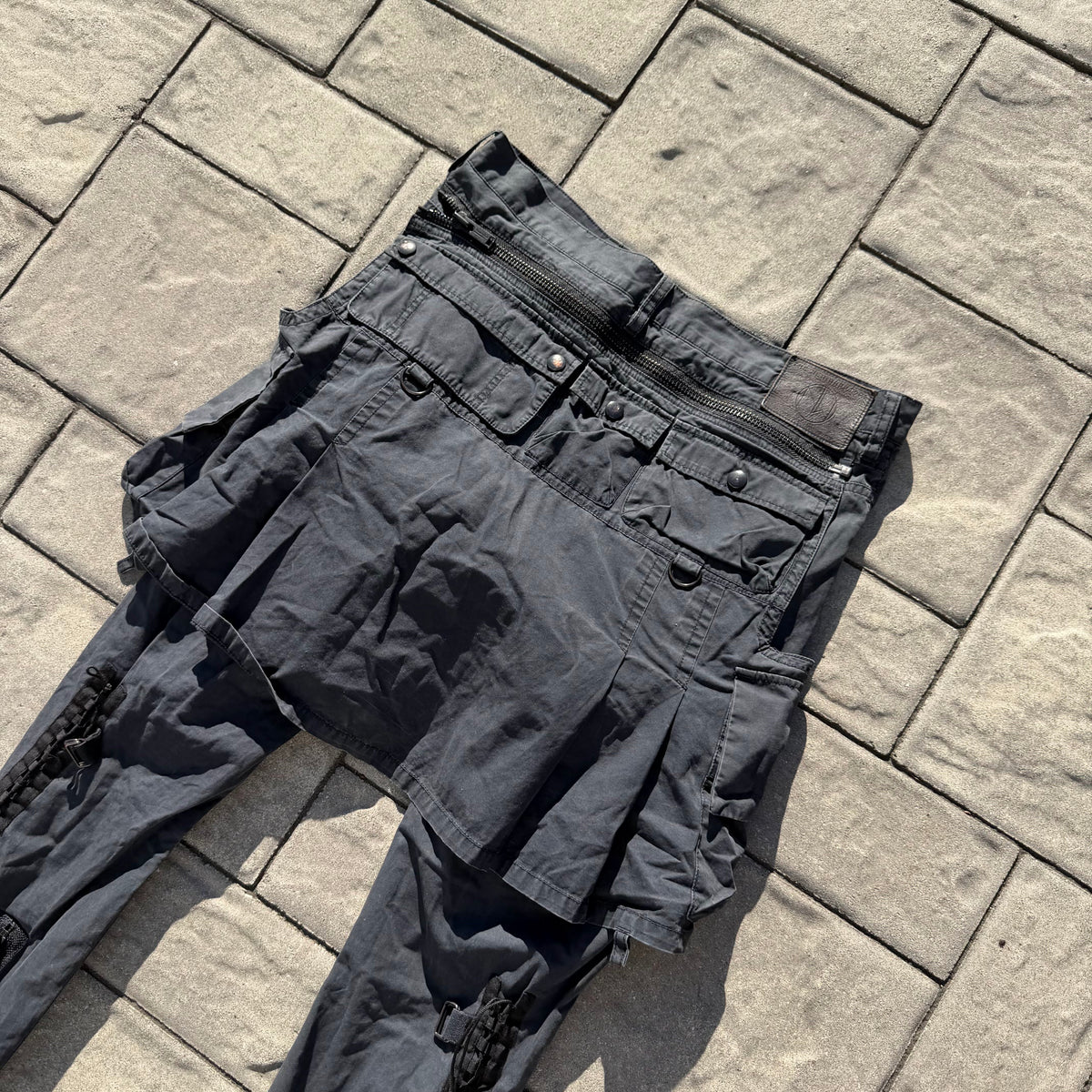 Undercover Skirted Spiral Seam Cargo Pants