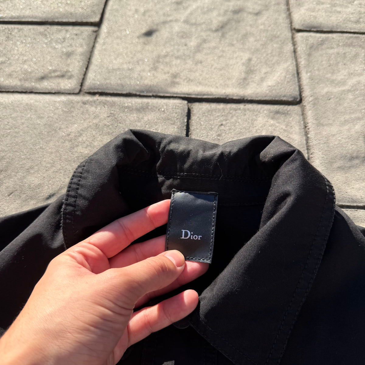 SS04 Dior Homme Strip Jacket