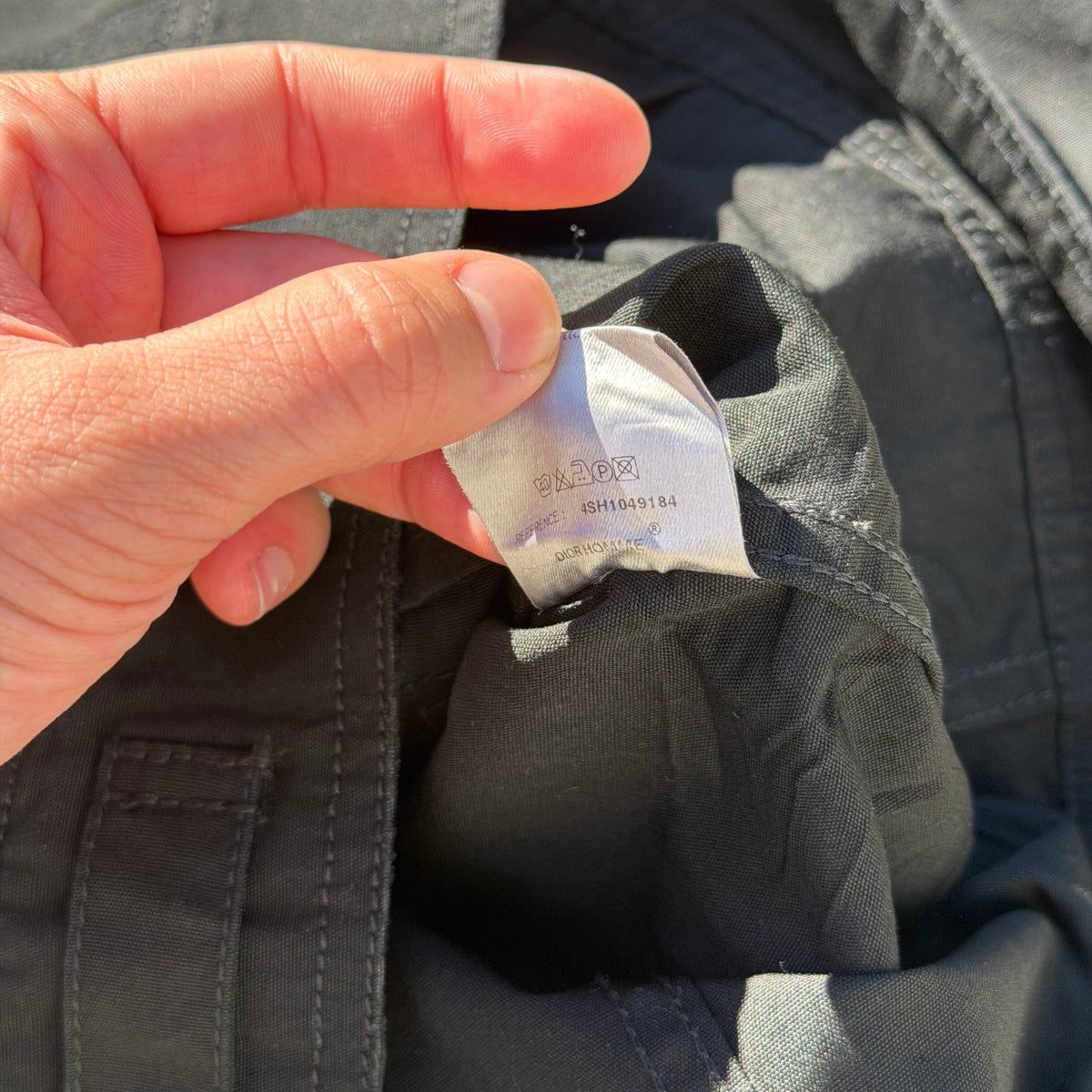 SS04 Dior Homme Strip Jacket