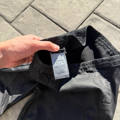 FW13 Rick Owens Black Waxed Leggings