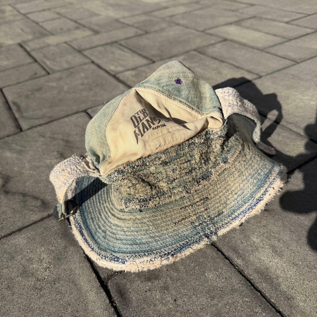 Kapital Old Man & The Sea Denim Bucket Hat