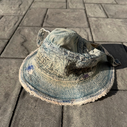 Kapital Old Man & The Sea Denim Bucket Hat